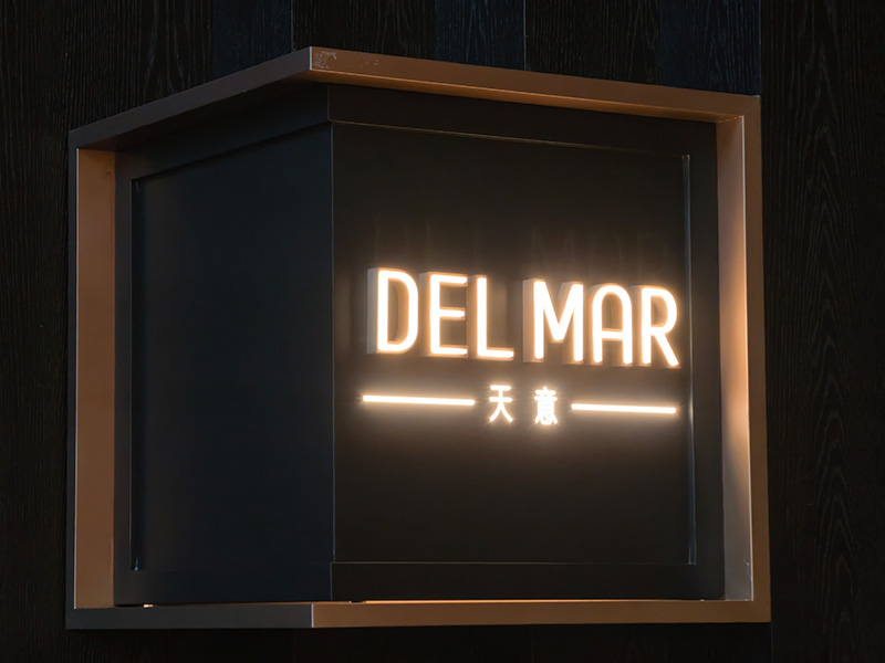 square frame led frontlit wall sign hotel restaurant private room illuminated sign with metal frame